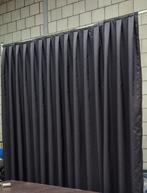 Pipe en drape gordijnen met klittenband - geplooid, Verzenden, Nieuw
