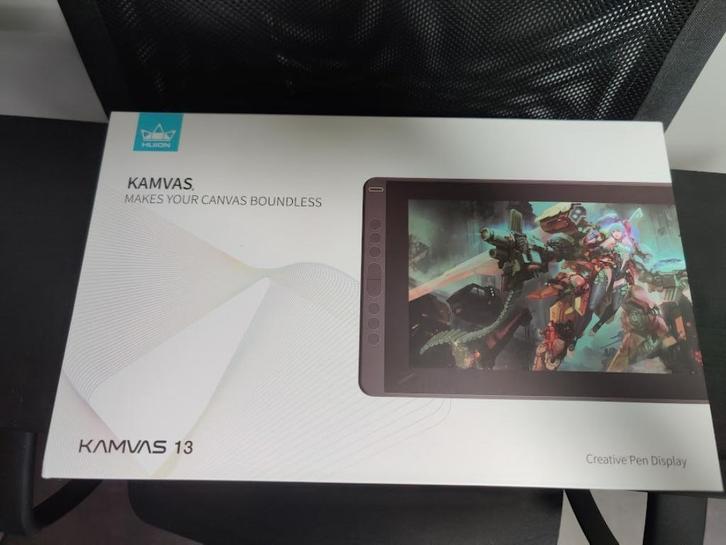 Huion Kamvas 13, Computers en Software, Tekentablets, Zo goed als nieuw, Ophalen