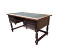 Prachtige bureau in eik., Huis en Inrichting, Bureaus, Ophalen, Gebruikt, Bureau