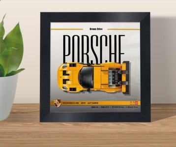 Affiche Porsche 911 GT3 RS LEGO (ref:77239) modèle 2 beschikbaar voor biedingen