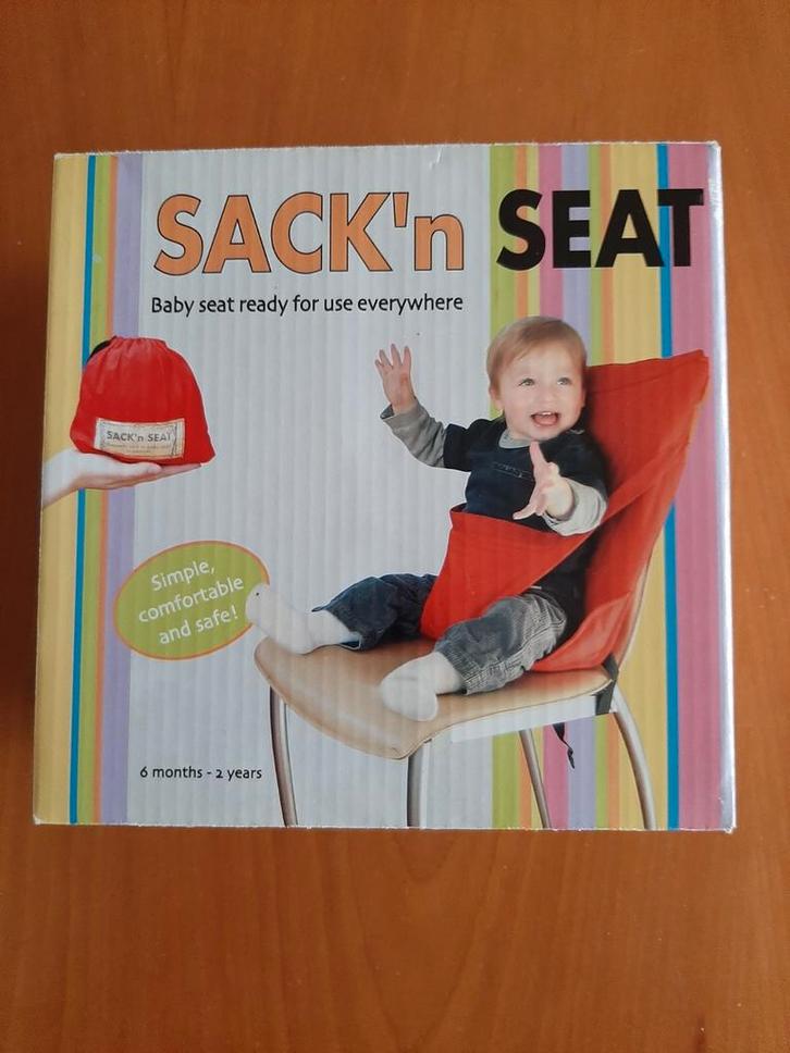 Sack en seat, 6 mdn tot 2 jaar., Kinderen en Baby's, Kinderstoelen, Zo goed als nieuw, Ophalen of Verzenden