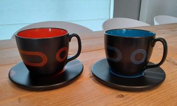 Zeldzame vintage Ikea XL theemok / koffiemok met schotel beschikbaar voor biedingen