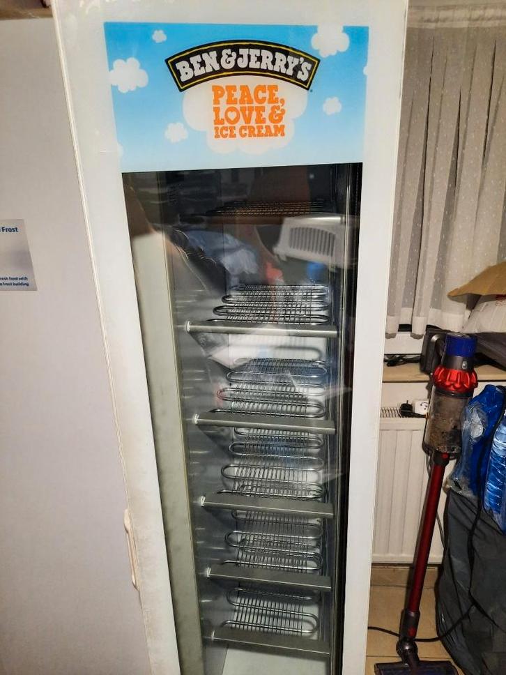 Congelateur presentoir Ben and Jerry s 157 l ben&jerry, Electroménager, Congélateurs, Comme neuf, À Poser, Congélateur, Congélateur