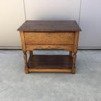 Massief bijzet- TV kastje, Huis en Inrichting, Ophalen, Gebruikt