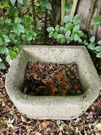 Stenen Trog - massief steen, Tuin en Terras, Tuin, Steen, Gebruikt, Minder dan 60 cm
