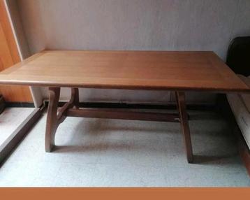 Table à manger ancienne en bois 180x85