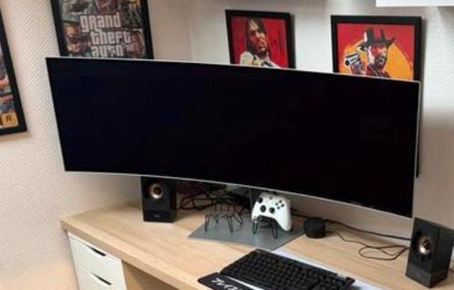Samsung Odyssey OLED G9 | Gaming monitoren, Computers en Software, Monitoren, Zo goed als nieuw, 101 t/m 150 Hz, DisplayPort, HDMI