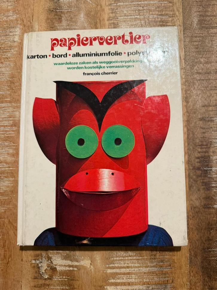 Papiervertier - Cherrier (vintage knutselboek), Hobby & Loisirs créatifs, Bricolage, Utilisé, Autres types, Enlèvement ou Envoi