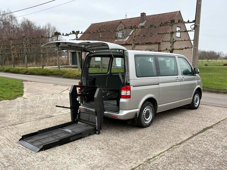 ♿️Volkswagen Transporter 2.0TDI Zelfrijder Rolstoellift PMR, Autos, Volkswagen, Entreprise, Achat, Transporter, Adapté aux personnes handicapées
