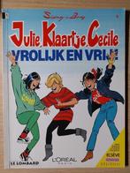 strip Julie, Klaartje, Cécile - 4 Vrolijk en vrij!, Comme neuf, Une BD, Envoi