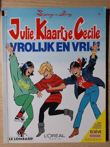 strip Julie, Klaartje, Cécile - 4 Vrolijk en vrij!
