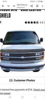 Gezocht bug deflector voor chevy van, Auto's, Particulier, Te koop, Chevy Van