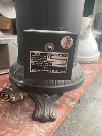 Gaskachel Godin PetitGodon 4720 Aardgas 5 kW Werkt Perfect beschikbaar voor biedingen