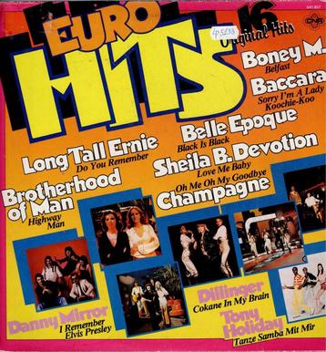Vinyl, LP   -   Euro Hits beschikbaar voor biedingen
