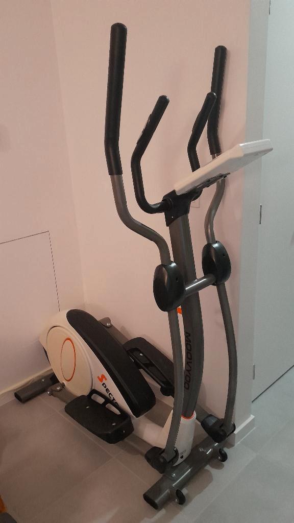 Elliptische trainer met instructie- en montagehandleiding, Sport en Fitness, Fitnessapparatuur, Zo goed als nieuw, Crosstrainer