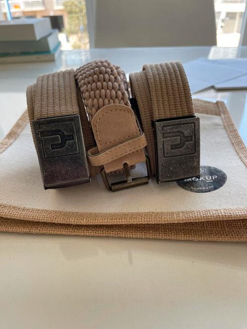 3 broekriemen Ayacucho, Kleding | Heren, Riemen en Ceintuurs, Zo goed als nieuw, Bruin, Ophalen