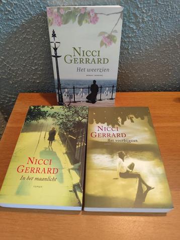 3 romans van NICCI GERRARD beschikbaar voor biedingen