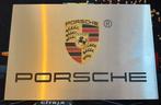 Magnifique plaque logo porsche 60 sur 40 cm, Collections, Enlèvement ou Envoi, Comme neuf