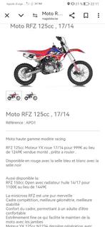 Dirt bike, Fietsen en Brommers, Ophalen, Dirtbike