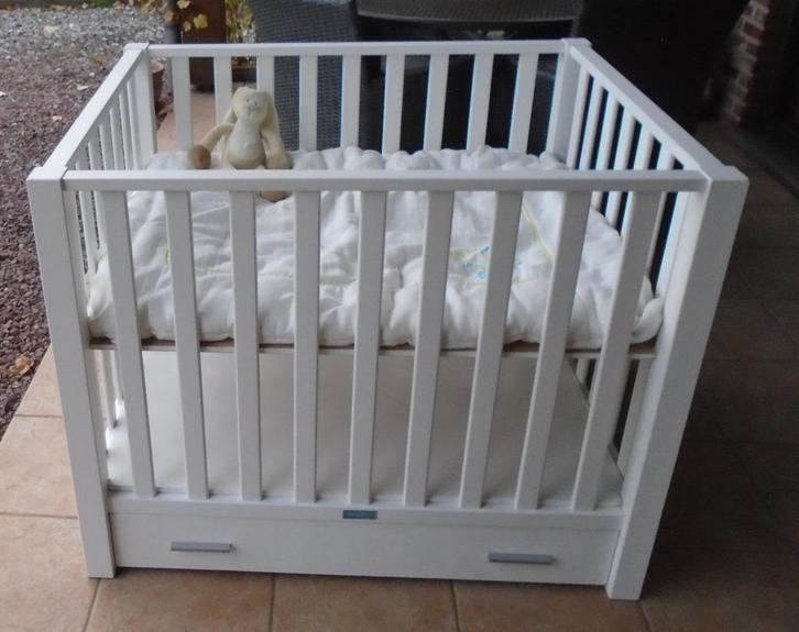 BOPITA babypark met lade zo goed als nieuw, Kinderen en Baby's, Babyparken, Zo goed als nieuw, Rechthoekig, In hoogte verstelbaar