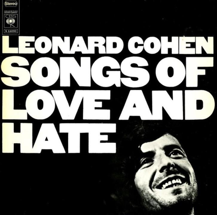 Leonard Cohen – Songs Of Love And Hate, Cd's en Dvd's, Vinyl | Rock, Gebruikt, Singer-songwriter, 12 inch, Ophalen of Verzenden