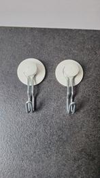 Haak met zuignap (set van 2), Ophalen, Zo goed als nieuw, Kunststof, Overige typen