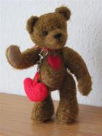 Valentijn teddybeer met sleutelhanger 25 cm, Ophalen of Verzenden, Nieuw, Knuffel of Figuurtje