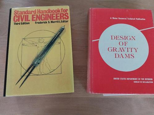 Standard Handbook Civil Engineers & Design of Gravity Dams, Livres, Technique, Comme neuf, Architecture, Enlèvement ou Envoi