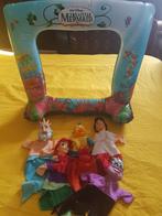 De kleine zeemeermin handpoppen poppenkast poppenkastpoppen, Ophalen of Verzenden, Zo goed als nieuw