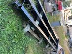 2 metalen kokerkolommen - Ral 9005, Ophalen, Zo goed als nieuw, 250 mm of meer, Overige typen