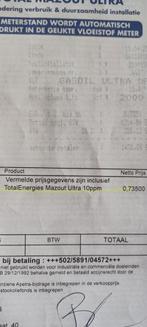 2000 liter Total Energie ultra DP mazout, Ophalen