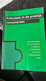 Articulatie in de praktijk : consonanten, Boeken, Ophalen, Zo goed als nieuw