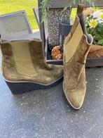 Kaki enkellaarsjes, Kleding | Dames, Schoenen, Ophalen, Lage of Enkellaarzen, Catwalk, Gedragen