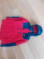 Manteau de plui enfant 140cm Jack Wolfskin rouge bleue, Kinderen en Baby's, Ophalen, Zo goed als nieuw, Jas