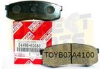 Toyota Land Cruiser 120 / 70 / 90 (3/84-12/02) remblokset ac, Ophalen of Verzenden, Nieuw, Toyota