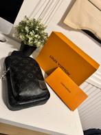 Luxe boekentas met Monogram, Handtassen en Accessoires, Tassen | Schoudertassen, Ophalen of Verzenden, Zo goed als nieuw, Zwart