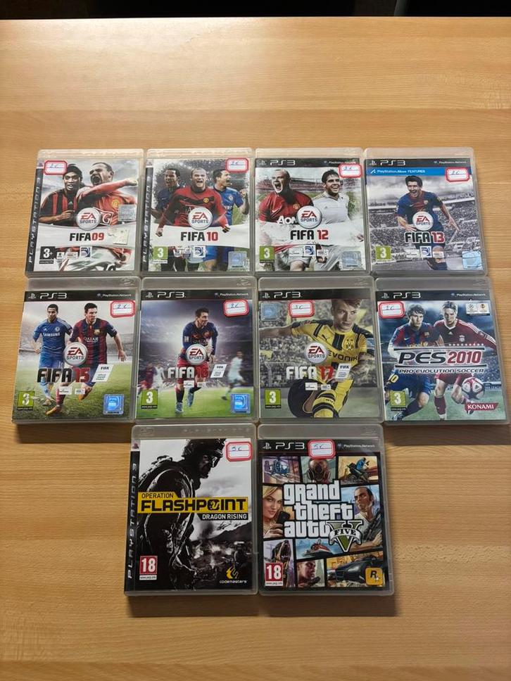Ps3 games bundel (kunnen ook appart verkocht worden), Games en Spelcomputers, Games | Sony PlayStation 3, Gebruikt, Sport, 3 spelers of meer