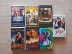Set van 7 verschillende VHS Films cassettes, Cd's en Dvd's, Ophalen, Zo goed als nieuw