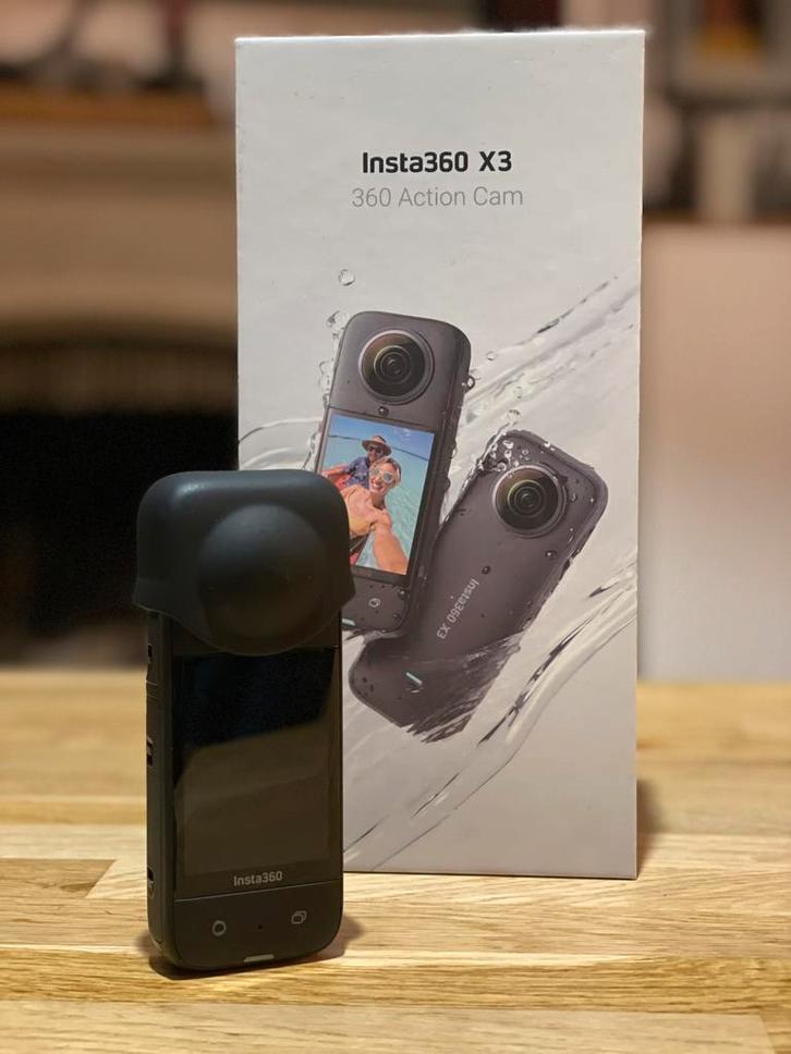 Insta360 Insta360 X3, TV, Hi-fi & Vidéo, Caméras action, Autres marques, Enlèvement ou Envoi