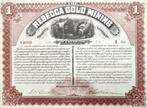 Rebecca Gold Mining Company (Cripple Creek) 1895, Postzegels en Munten, Ophalen of Verzenden, Voor 1920, Aandeel