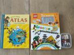 Boeken lego geschiedenis en junior atlas nieuwstaat, Ophalen, Zo goed als nieuw