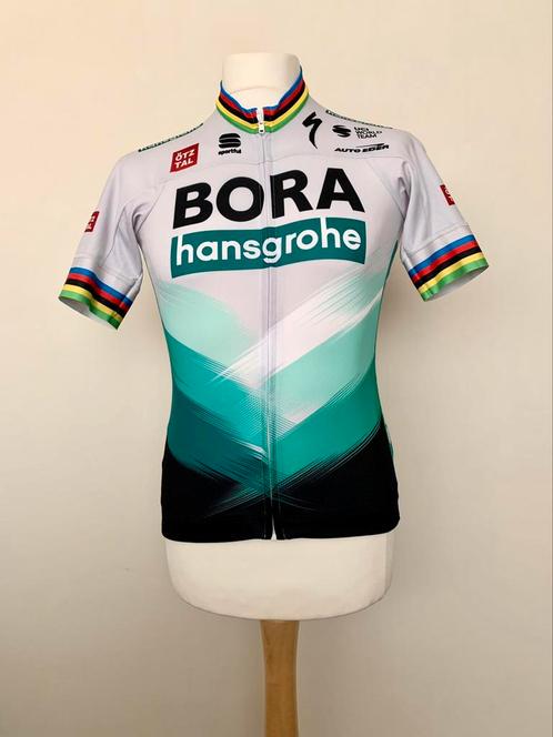 Bora Hansgrohe 2021 Peter Sagan World Champion cycling shirt, Sport en Fitness, Wielrennen, Zo goed als nieuw, Kleding