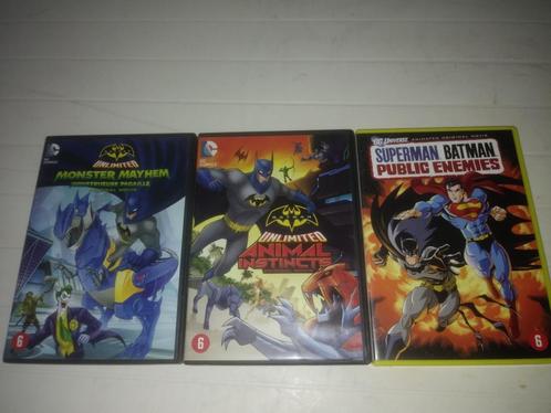 Batman dvd's, Cd's en Dvd's, Dvd's | Tekenfilms en Animatie, Zo goed als nieuw, Amerikaans, Tekenfilm, Vanaf 6 jaar, Ophalen of Verzenden
