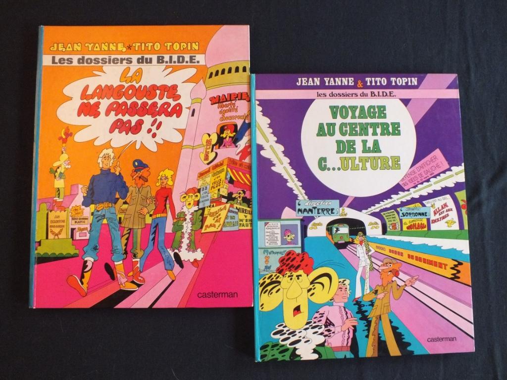 DOSSIERS DU B.I.D.E /2 ALBUMS EO/ EDITIONS CASTERMAN, Livres, BD, Comme neuf, Série complète ou Série, Enlèvement ou Envoi