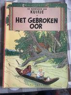 2 Strips van kuifje 1946 Het gebroken oor 1949 zonnetempel, Boeken, Eén stripboek, Ophalen of Verzenden, Onbekend, Gelezen