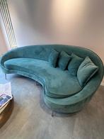 Zetel  zitbank turquoise/groen, Huis en Inrichting, Zetels | Zetels en Chaises Longues, Ophalen, 100 tot 125 cm, Eric Kuster stijl, Metropolitan Luxury