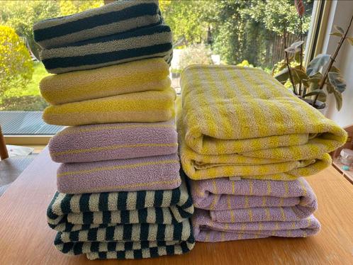 Bongusta - set 6 handdoeken, Huis en Inrichting, Badkamer | Badtextiel en Accessoires, Zo goed als nieuw, Handdoek, Overige kleuren