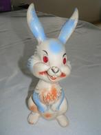 Ledraplastic Pieppop pieper konijn vintage, Antiek en Kunst, Ophalen of Verzenden