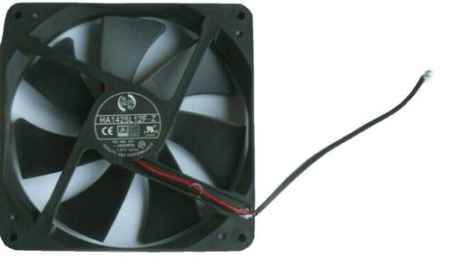 HA1425L 12Z 120 mm zwarte behuizingsventilator 1200 RPM 2-pi, Computers en Software, Computerbehuizingen, Nieuw, Ophalen of Verzenden