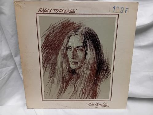 Ken Hensley: eager to please (1975), Cd's en Dvd's, Vinyl | Rock, Gebruikt, Ophalen of Verzenden